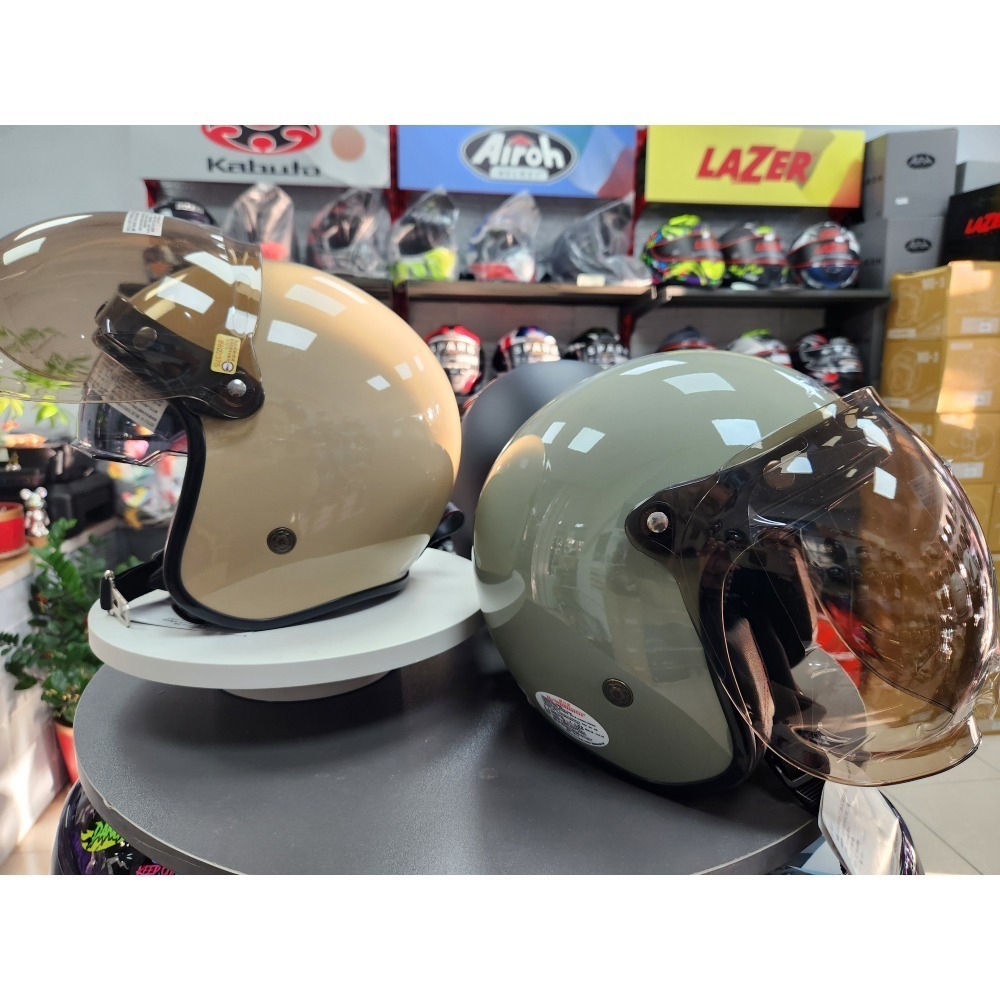 ✧上頂安全帽✧特價優惠 M2R MO-3 復古騎士帽 商品含泡泡鏡+內墨片 五件內襯可拆洗 MO3 多色可選-細節圖2