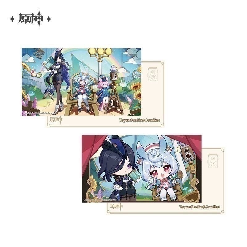 現貨🎐風精靈🎐原神官方｜流浪者 芙寧娜 溫迪 提納里 阿貝多 林尼 希格雯 散兵 鍾離 基尼奇 原神周邊 原神週邊-規格圖1