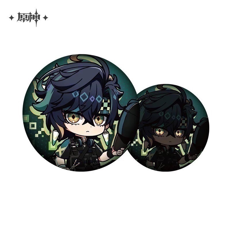 現貨🎐風精靈🎐原神官方｜流浪者 芙寧娜 溫迪 提納里 阿貝多 林尼 希格雯 散兵 鍾離 基尼奇 原神周邊 原神週邊-規格圖1