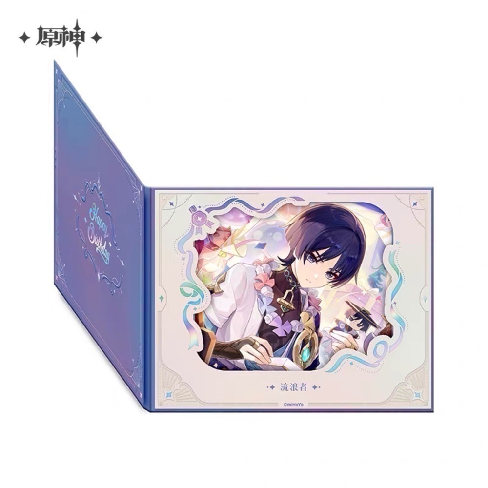 現貨🎐風精靈🎐原神官方｜流浪者 芙寧娜 溫迪 提納里 阿貝多 林尼 希格雯 散兵 鍾離 基尼奇 原神周邊 原神週邊-規格圖1