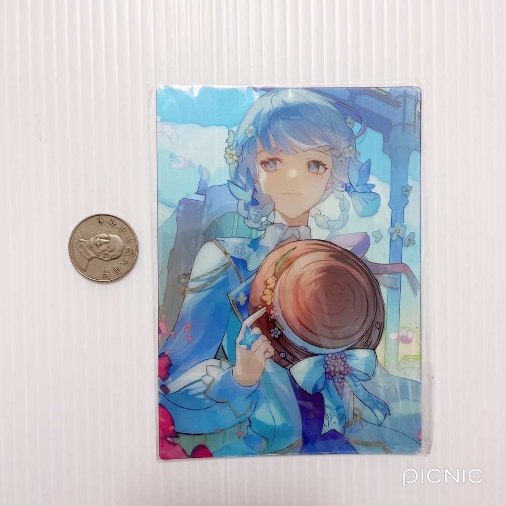 現貨🎐風精靈🎐原神同人｜神里綾人 神里綾華 稻妻 拍立得 明信片 徽章 透卡 郵票 鐳射票 原神周邊 原神週邊-規格圖2