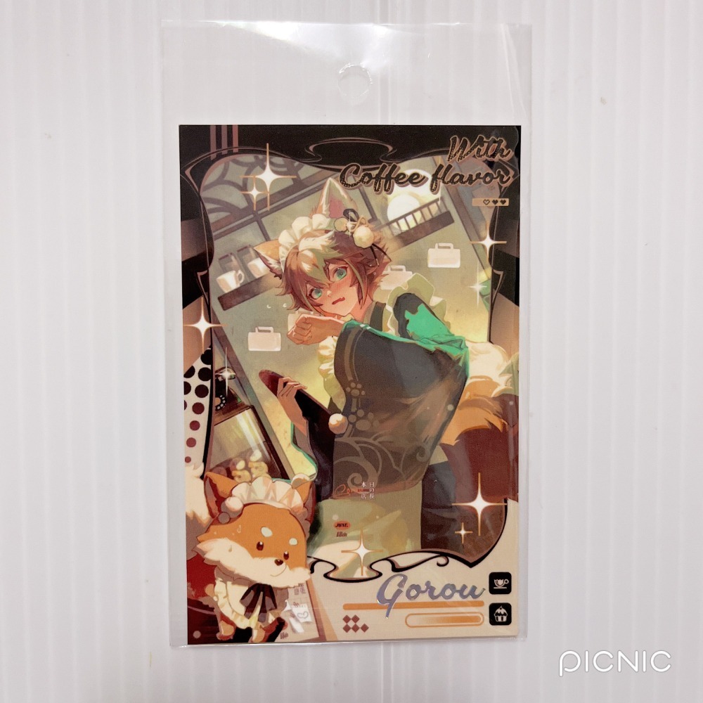 現貨🎐風精靈🎐原神同人｜迪盧克 凱亞 五郎 戴因斯雷布 拍立得 明信片 透卡 徽章 小麻將 原神周邊 原神週邊-規格圖2