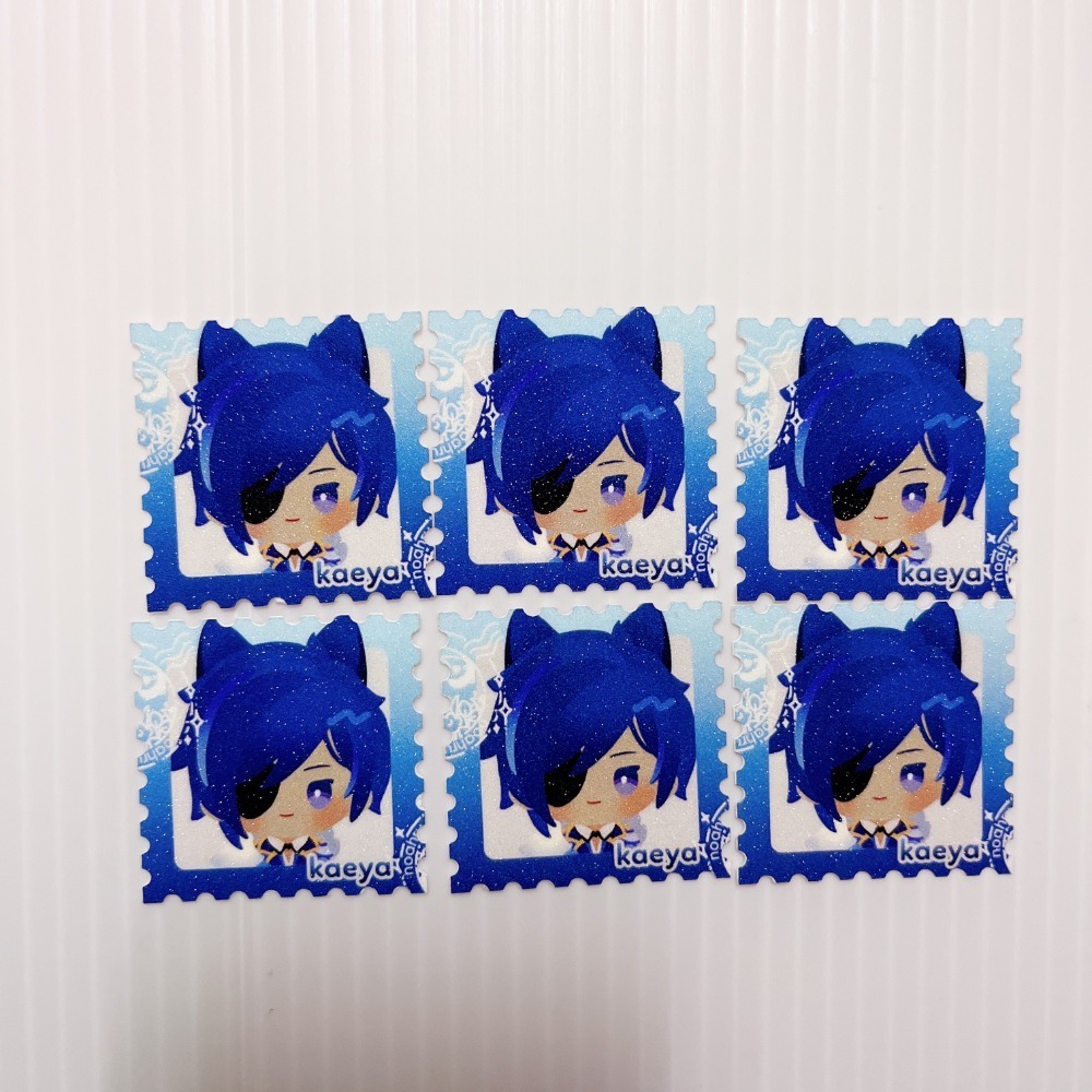 現貨🎐風精靈🎐原神同人｜迪盧克 凱亞 五郎 戴因斯雷布 拍立得 明信片 透卡 徽章 小麻將 原神周邊 原神週邊-規格圖2