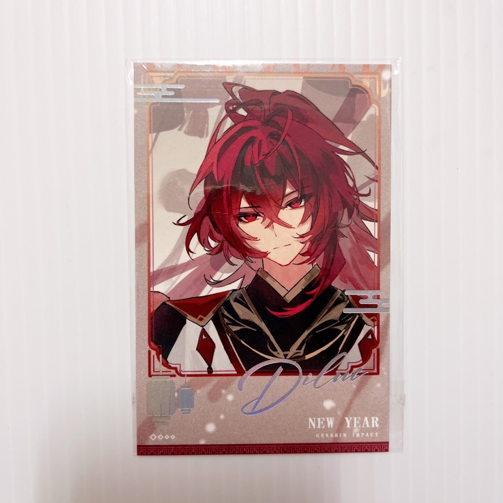 現貨🎐風精靈🎐原神同人｜迪盧克 凱亞 五郎 戴因斯雷布 拍立得 明信片 透卡 徽章 小麻將 原神周邊 原神週邊-規格圖2