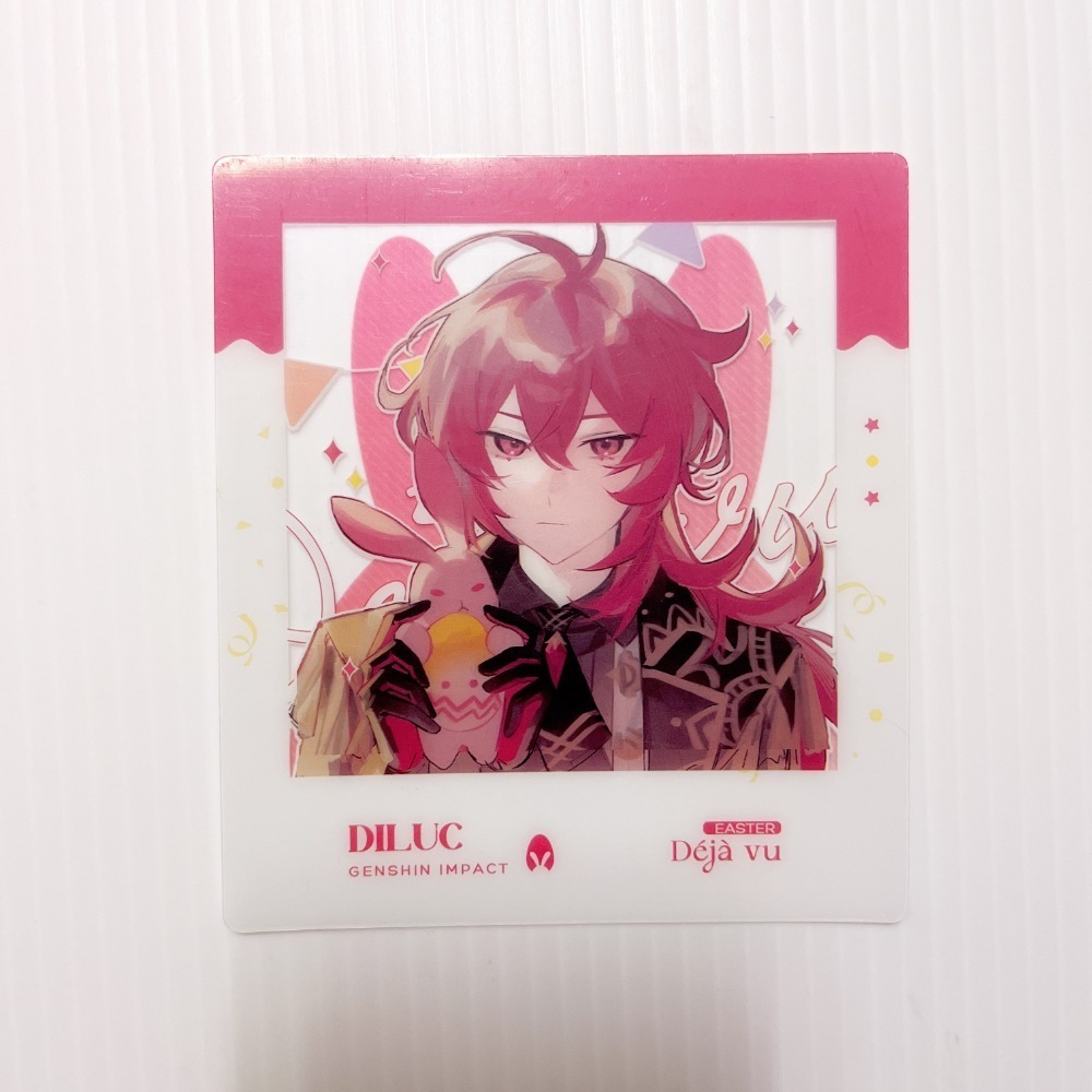 現貨🎐風精靈🎐原神同人｜迪盧克 凱亞 五郎 戴因斯雷布 拍立得 明信片 透卡 徽章 小麻將 原神周邊 原神週邊-規格圖2