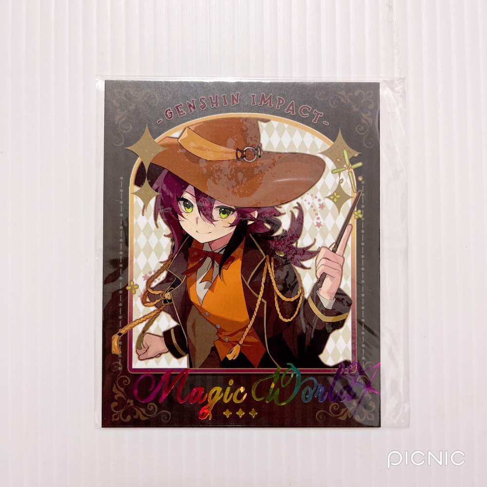 現貨🎐風精靈🎐原神同人｜鹿野院平藏 小鹿 拍立得 明信片 方卡 立牌 色紙 吊飾 麻將 透卡 原神周邊 原神週邊-規格圖2