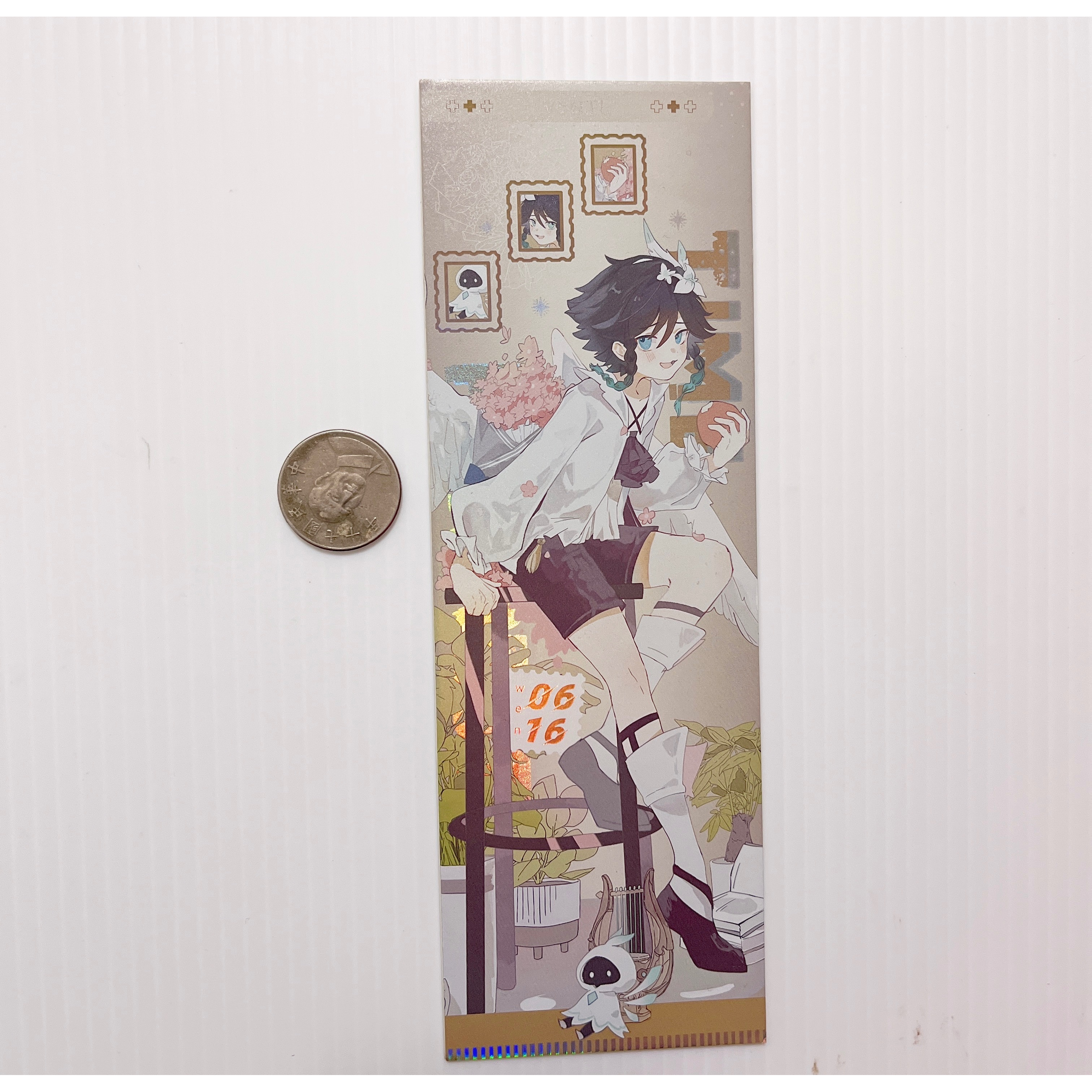 現貨🎐風精靈🎐原神同人｜溫迪 風神 蒙德 拍立得 明信片 透卡 鐳射票 娃娃 立牌 吊飾 原神周邊 原神週邊-細節圖2