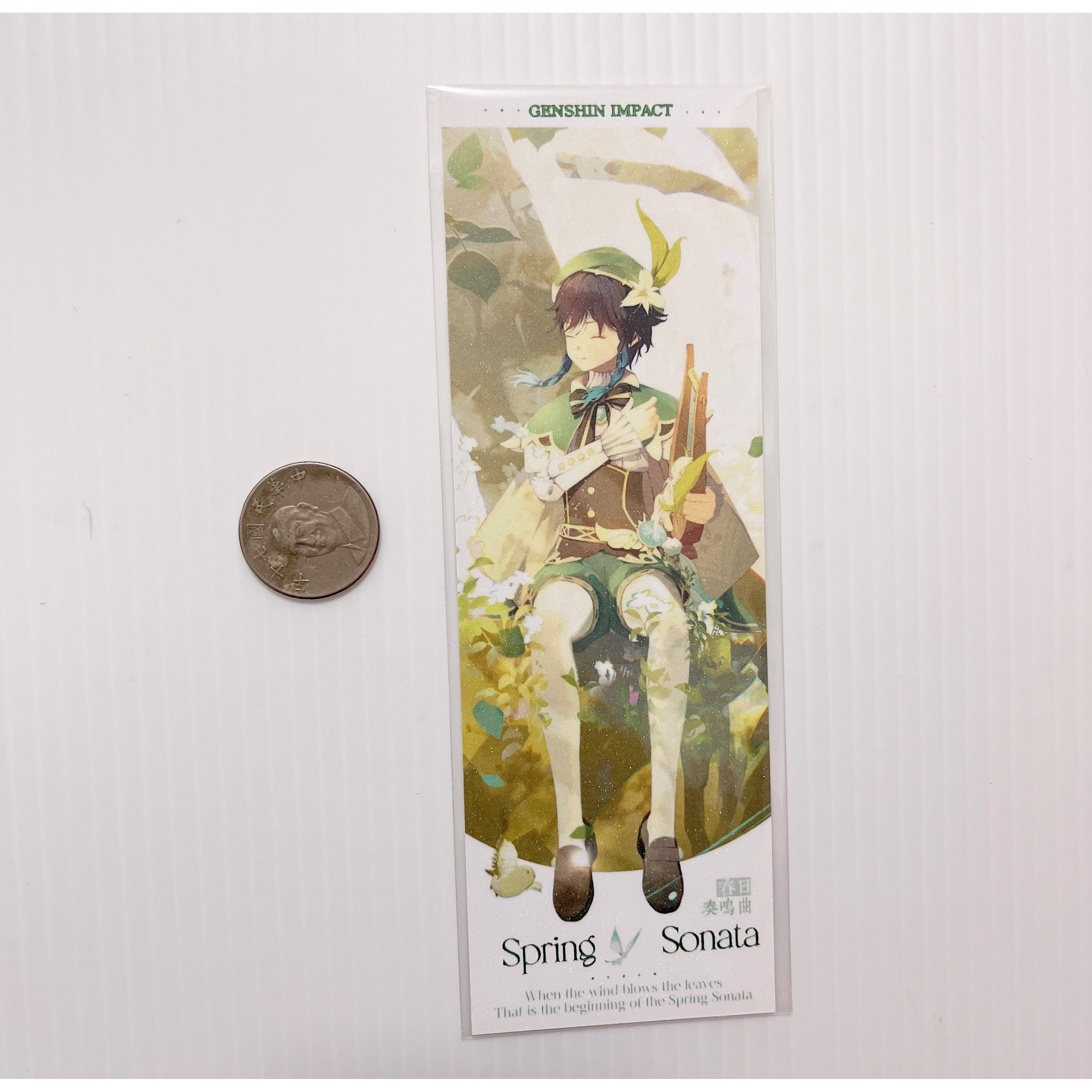 現貨🎐風精靈🎐原神同人｜溫迪 風神 蒙德 拍立得 明信片 透卡 鐳射票 娃娃 立牌 吊飾 原神周邊 原神週邊-細節圖5