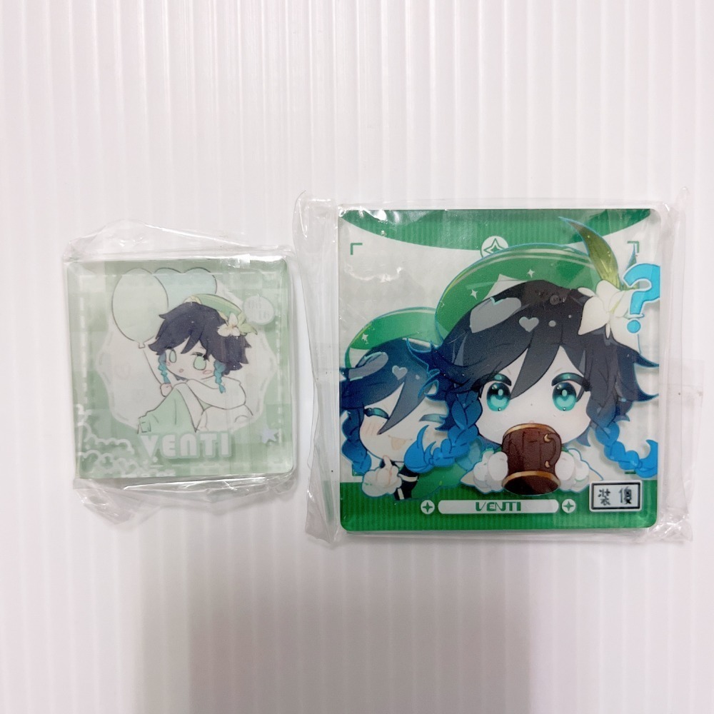 現貨🎐風精靈🎐原神同人｜溫迪 風神 蒙德 拍立得 明信片 透卡 鐳射票 娃娃 立牌 吊飾 原神周邊 原神週邊-規格圖5