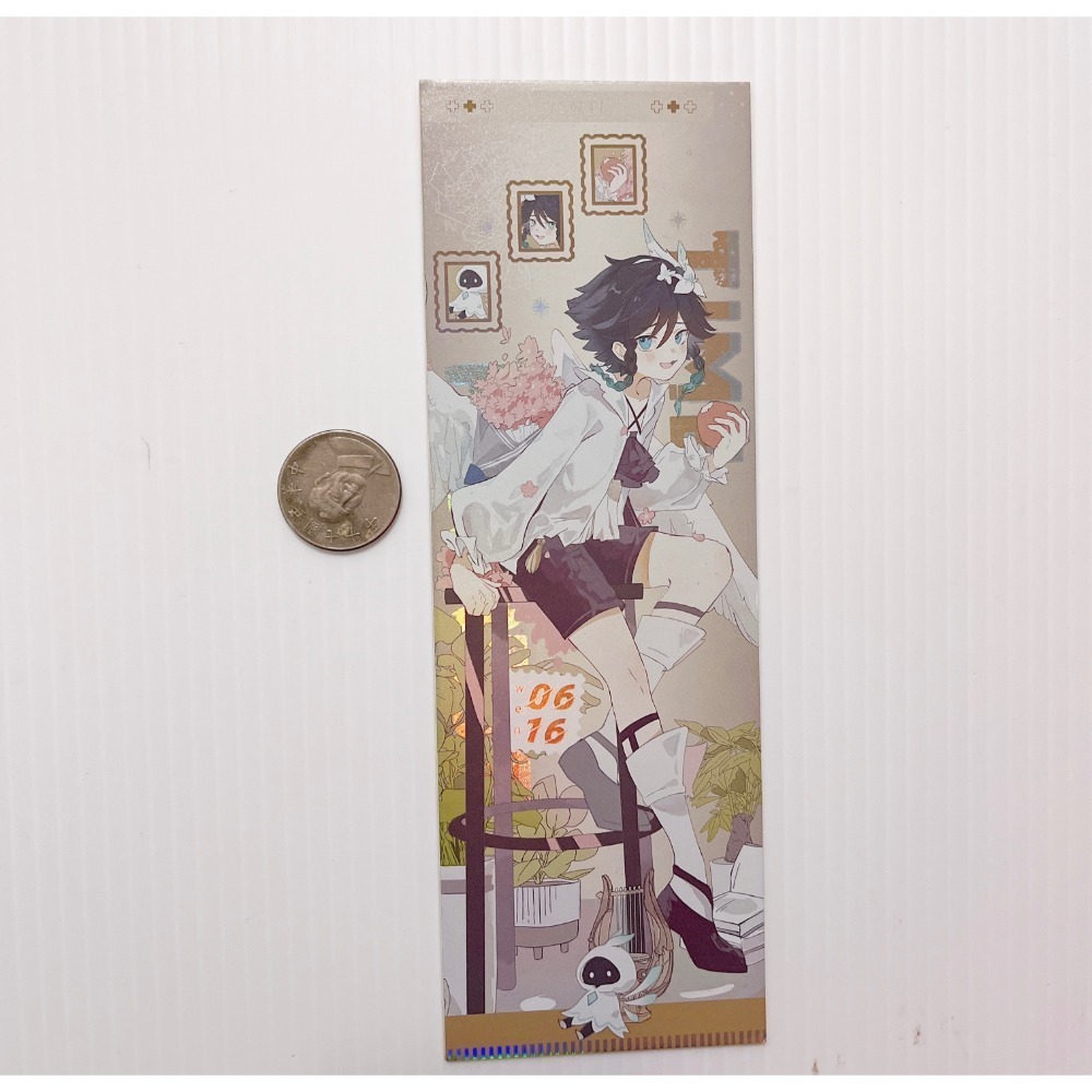 現貨🎐風精靈🎐原神同人｜溫迪 風神 蒙德 拍立得 明信片 透卡 鐳射票 娃娃 立牌 吊飾 原神周邊 原神週邊-規格圖5