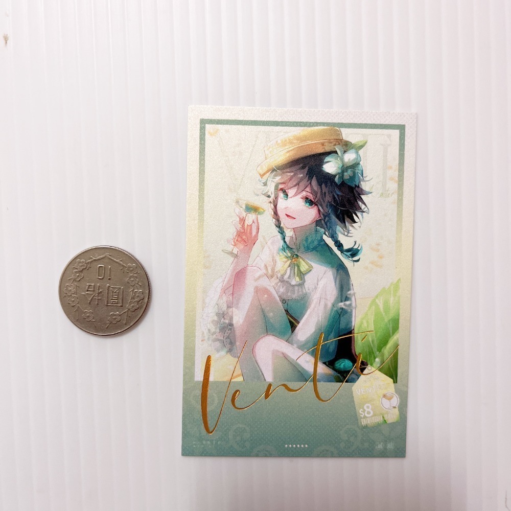 現貨🎐風精靈🎐原神同人｜溫迪 風神 蒙德 拍立得 明信片 透卡 鐳射票 娃娃 立牌 吊飾 原神周邊 原神週邊-規格圖5