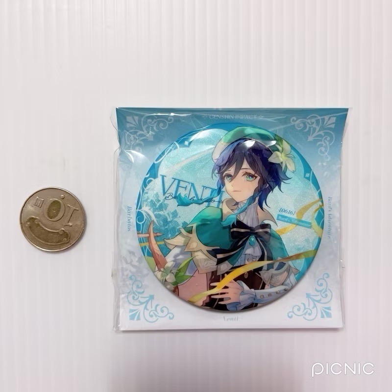 現貨🎐風精靈🎐原神同人｜溫迪 風神 蒙德 拍立得 明信片 方卡 鐳射票 花札牌 小方巾 原神周邊 原神週邊-規格圖1