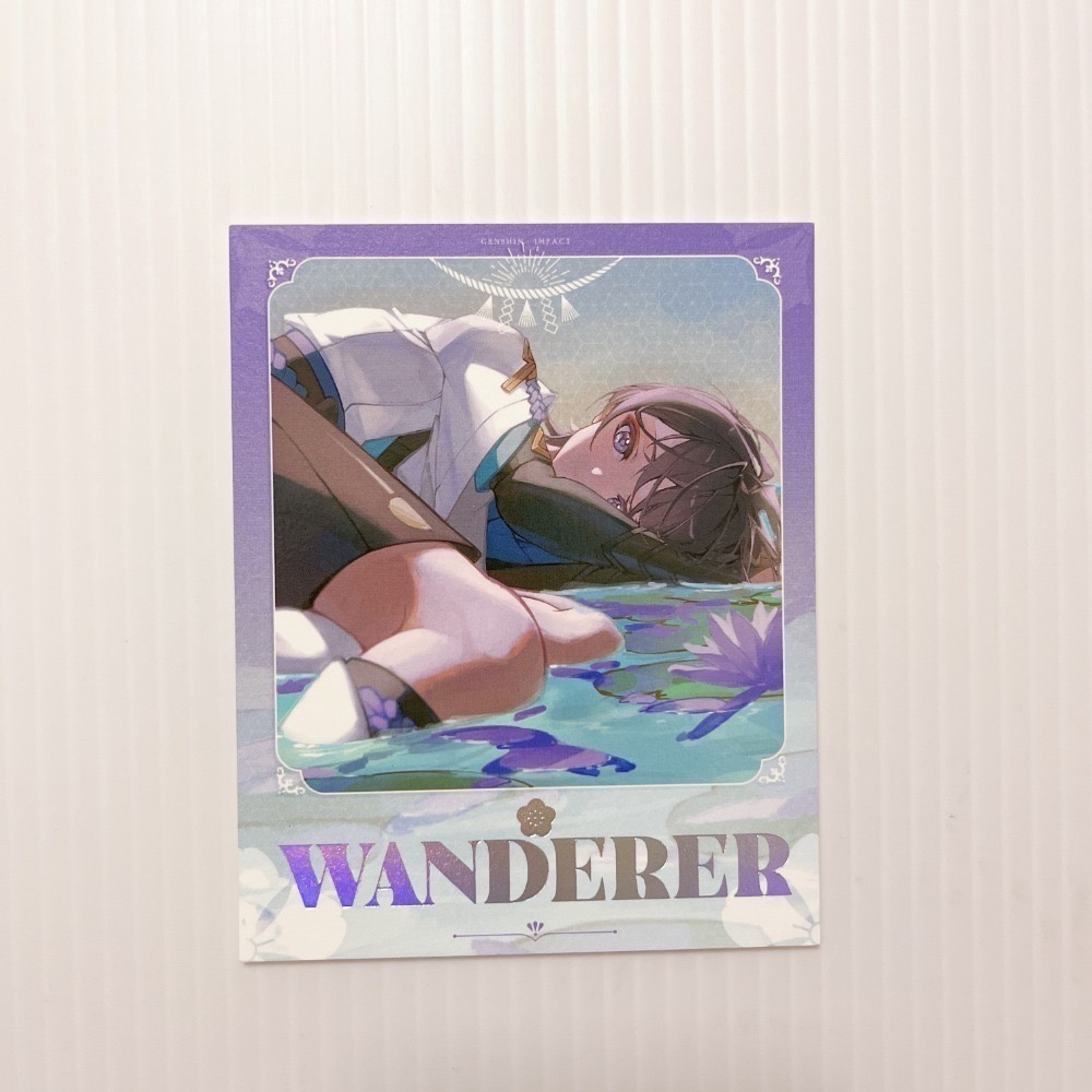 現貨🎐風精靈🎐原神同人｜流浪者 散兵 拍立得 明信片 透卡 紙夾相卡 色紙 票根 花札牌 原神周邊 原神週邊-規格圖4