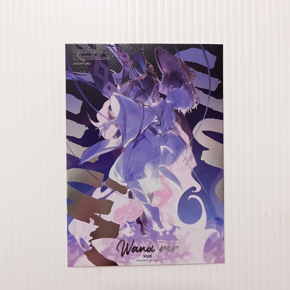 現貨🎐風精靈🎐原神同人｜流浪者 散兵 拍立得 明信片 透卡 紙夾相卡 色紙 票根 花札牌 原神周邊 原神週邊-規格圖4