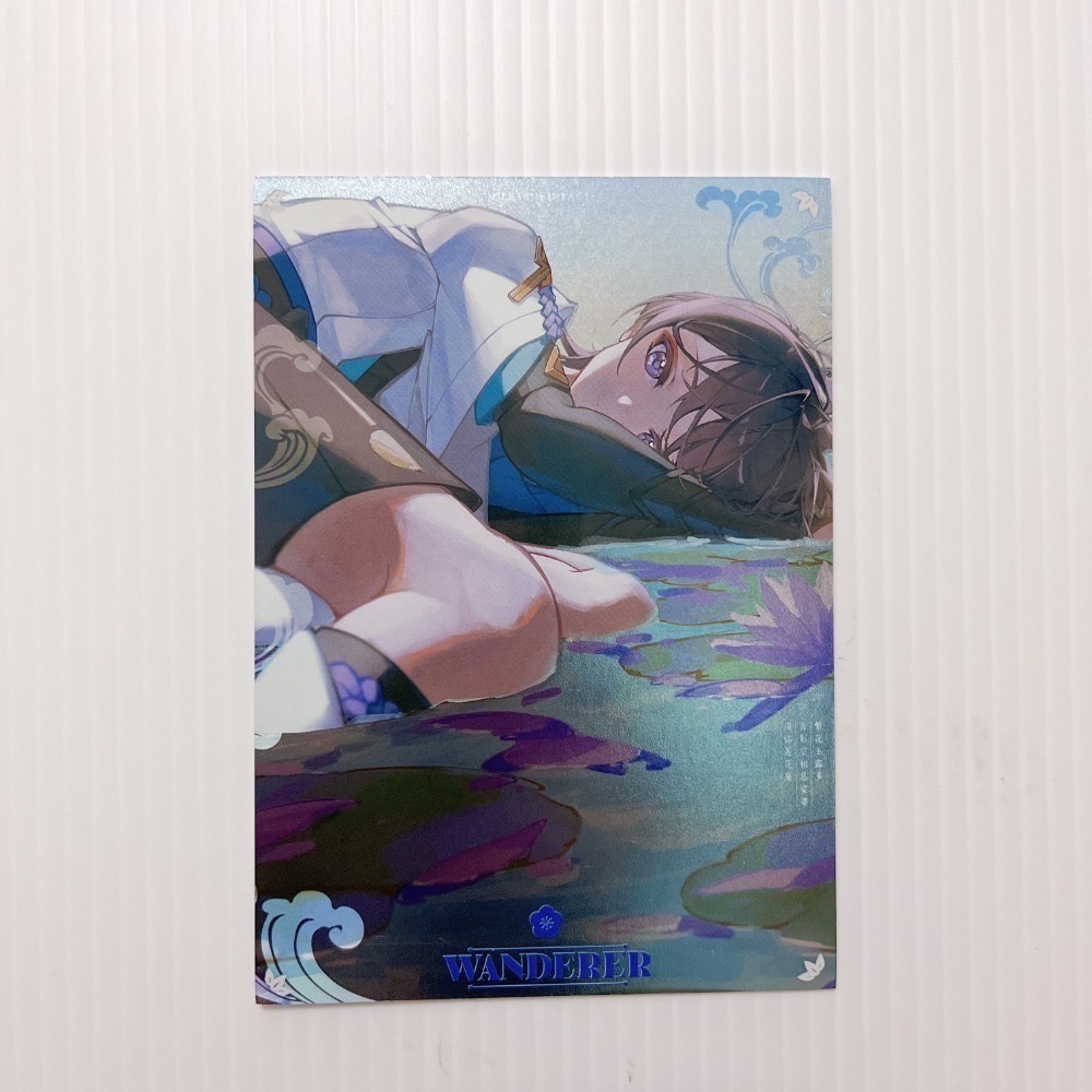 現貨🎐風精靈🎐原神同人｜流浪者 散兵 拍立得 明信片 透卡 紙夾相卡 色紙 票根 花札牌 原神周邊 原神週邊-規格圖4
