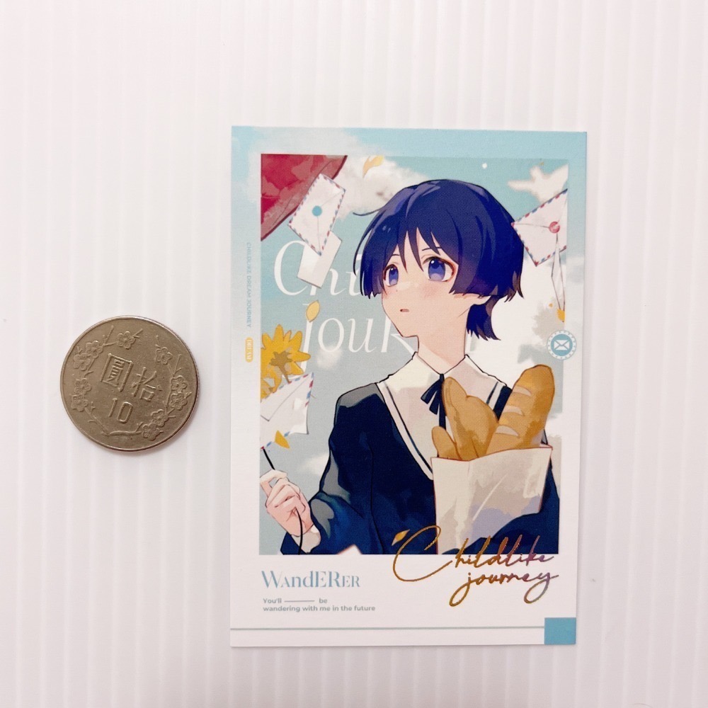 現貨🎐風精靈🎐原神同人｜流浪者 散兵 拍立得 明信片 透卡 紙夾相卡 色紙 票根 花札牌 原神周邊 原神週邊-規格圖4