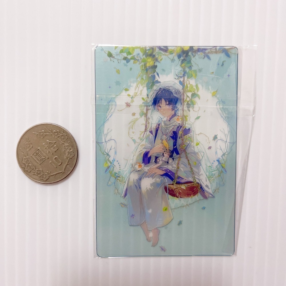 現貨🎐風精靈🎐原神同人｜流浪者 散兵 拍立得 明信片 透卡 紙夾相卡 色紙 票根 花札牌 原神周邊 原神週邊-規格圖4