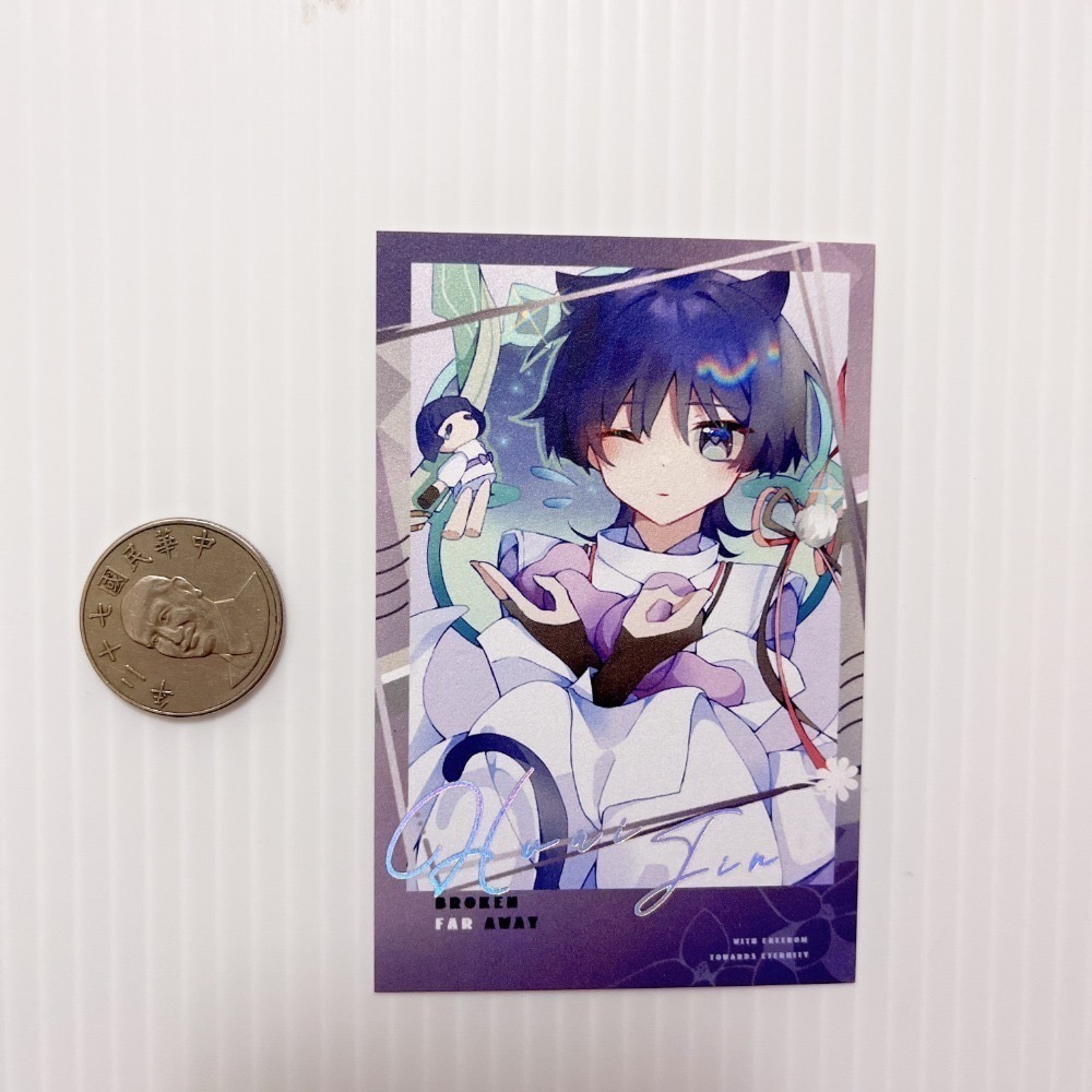 現貨🎐風精靈🎐原神同人｜流浪者 散兵 拍立得 明信片 透卡 紙夾相卡 色紙 票根 花札牌 原神周邊 原神週邊-規格圖4
