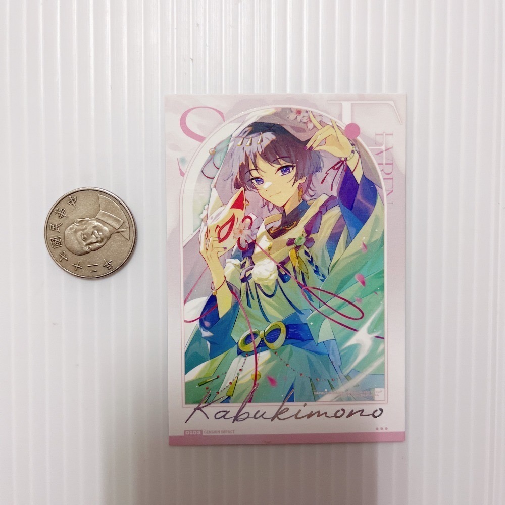 現貨🎐風精靈🎐原神同人｜流浪者 散兵 拍立得 明信片 透卡 紙夾相卡 色紙 票根 花札牌 原神周邊 原神週邊-規格圖4