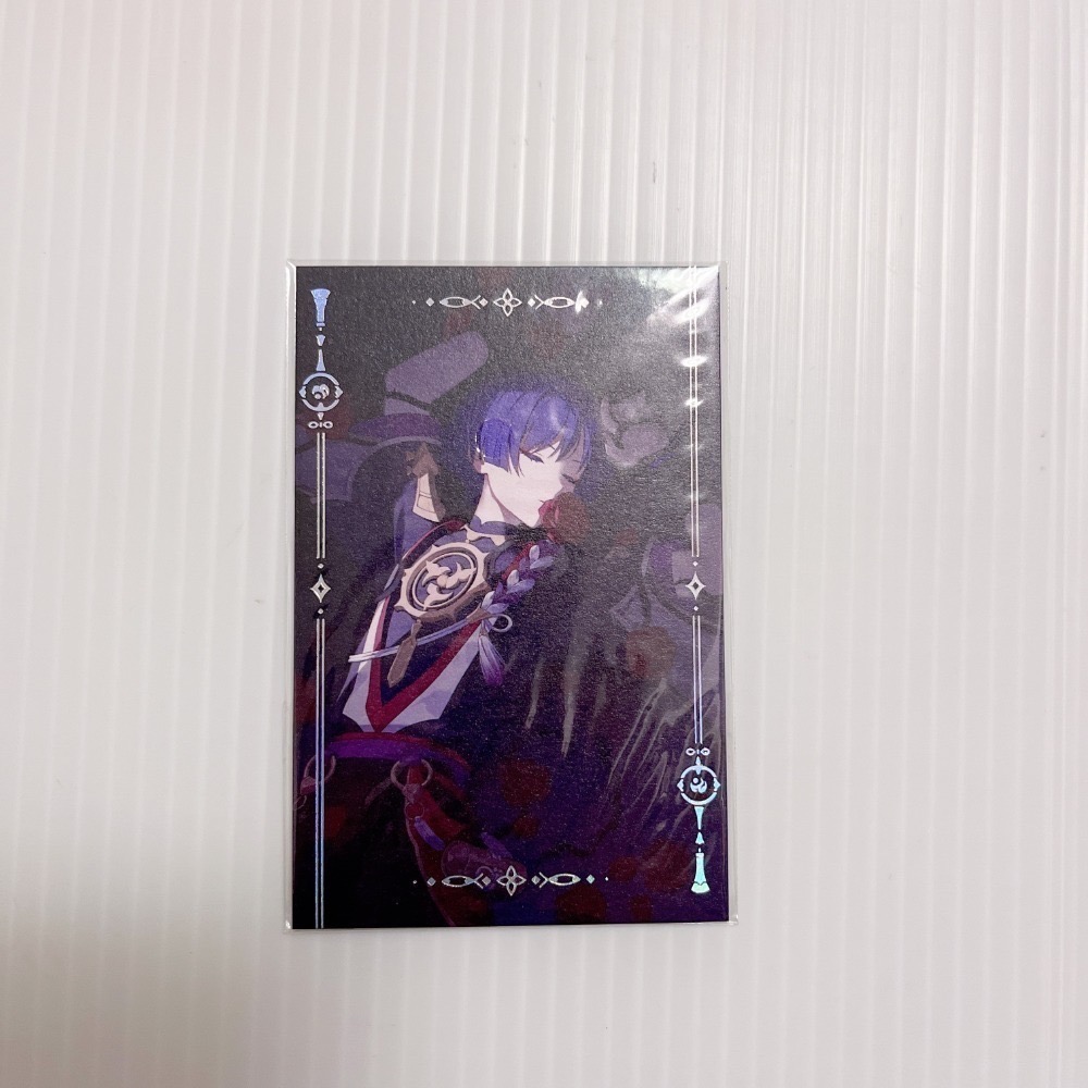 現貨🎐風精靈🎐原神同人｜流浪者 散兵 拍立得 明信片 透卡 紙夾相卡 色紙 票根 花札牌 原神周邊 原神週邊-規格圖4