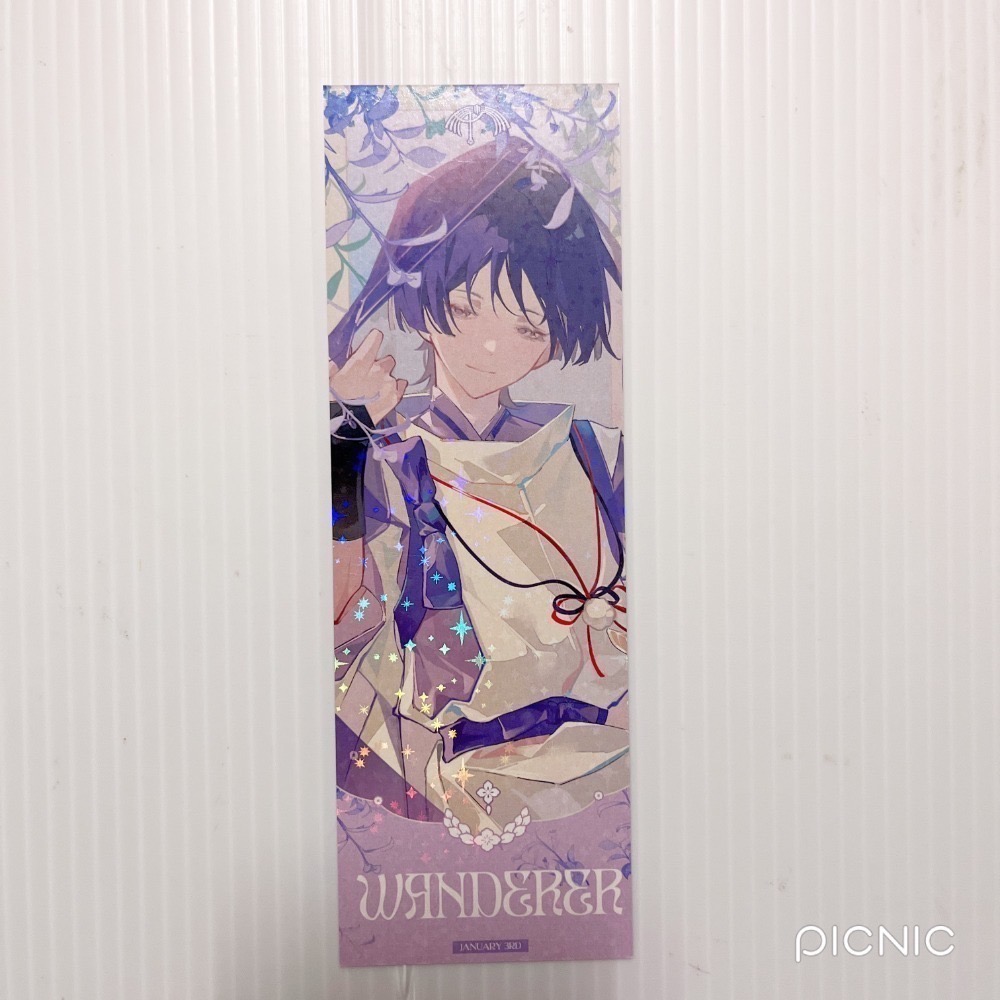 現貨🎐風精靈🎐原神同人｜流浪者 散兵 拍立得 明信片 透卡 紙夾相卡 色紙 票根 花札牌 原神周邊 原神週邊-規格圖10