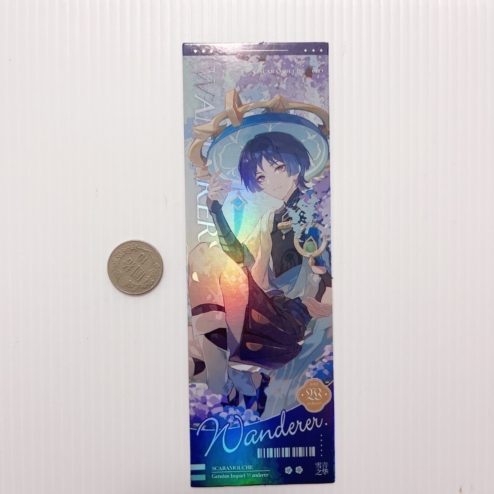 現貨🎐風精靈🎐原神同人｜流浪者 散兵 拍立得 明信片 透卡 紙夾相卡 色紙 票根 花札牌 原神周邊 原神週邊-規格圖10