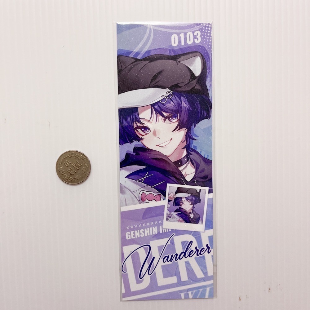 現貨🎐風精靈🎐原神同人｜流浪者 散兵 拍立得 明信片 透卡 紙夾相卡 色紙 票根 花札牌 原神周邊 原神週邊-規格圖10