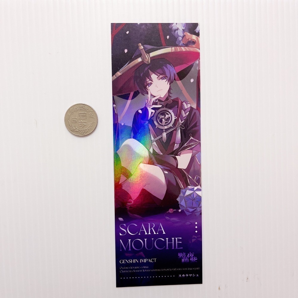 現貨🎐風精靈🎐原神同人｜流浪者 散兵 拍立得 明信片 透卡 紙夾相卡 色紙 票根 花札牌 原神周邊 原神週邊-規格圖10