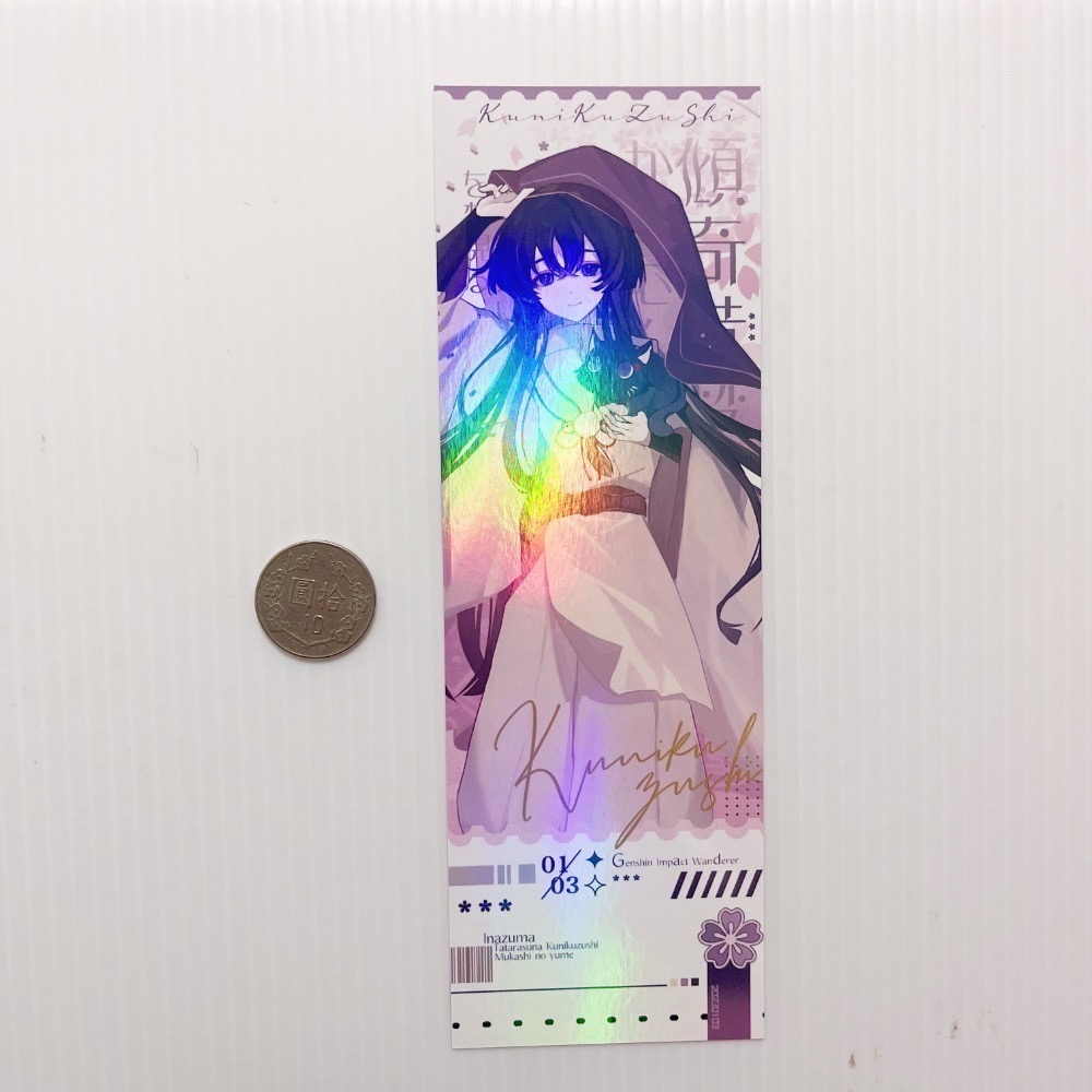 現貨🎐風精靈🎐原神同人｜流浪者 散兵 拍立得 明信片 透卡 紙夾相卡 色紙 票根 花札牌 原神周邊 原神週邊-規格圖10