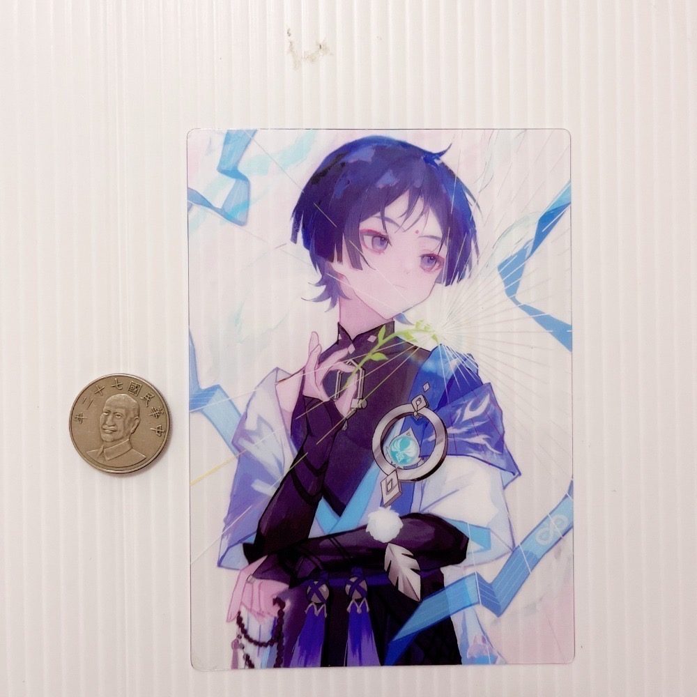 現貨🎐風精靈🎐原神同人｜流浪者 散兵 拍立得 明信片 透卡 紙夾相卡 色紙 票根 花札牌 原神周邊 原神週邊-規格圖10