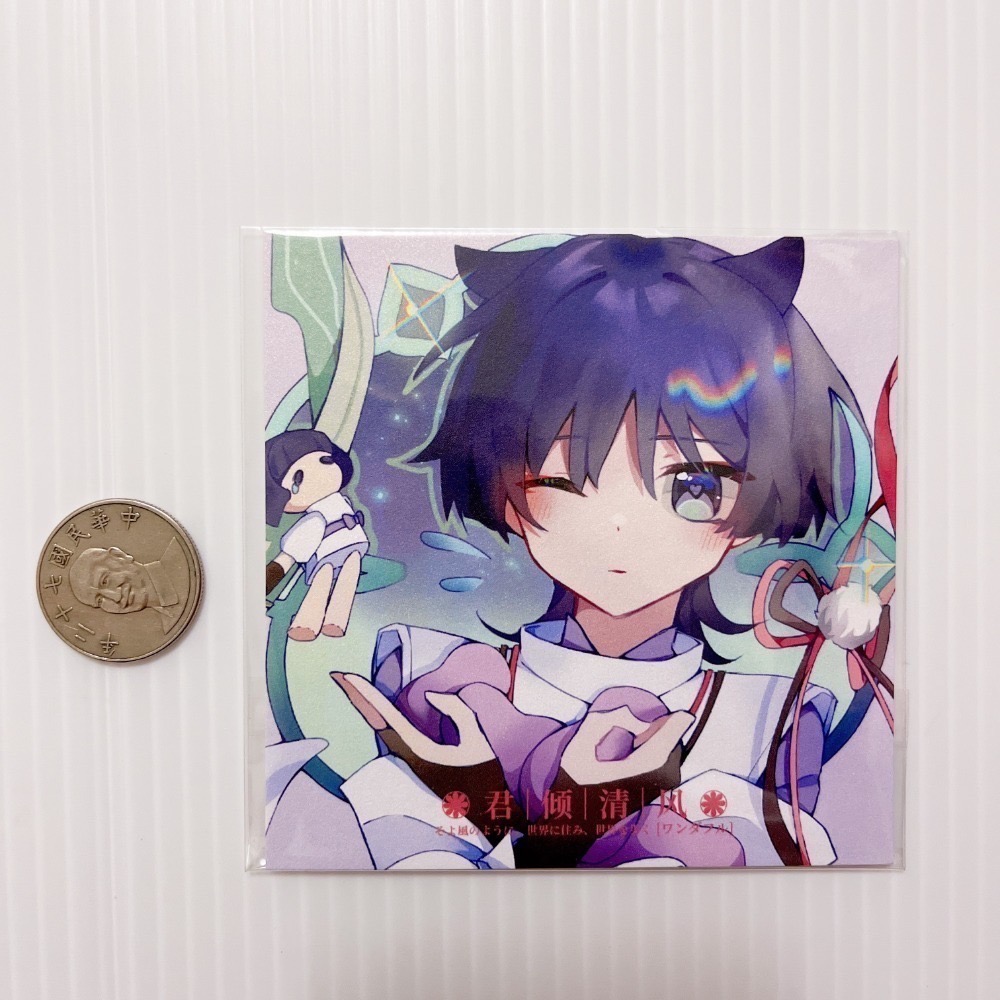 現貨🎐風精靈🎐原神同人｜流浪者 散兵 拍立得 明信片 透卡 紙夾相卡 色紙 票根 花札牌 原神周邊 原神週邊-規格圖10