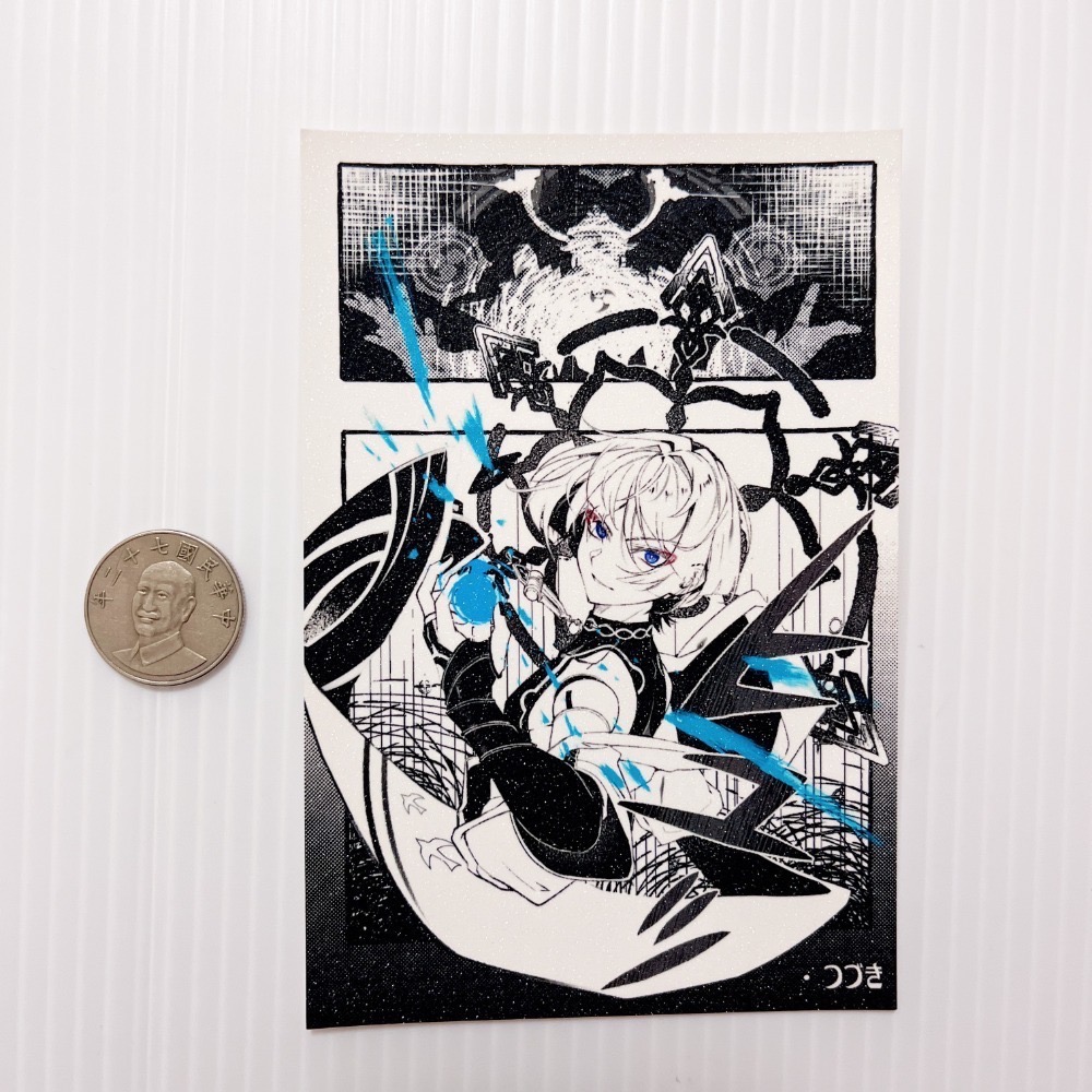 現貨🎐風精靈🎐原神同人｜流浪者 散兵 拍立得 明信片 紙夾相卡 色紙 花札牌 小立牌 徽章 原神周邊 原神週邊-規格圖1