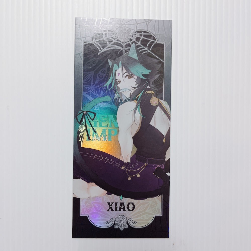 現貨🎐風精靈🎐原神同人｜魈 璃月 拍立得 明信片 紙夾相卡 色紙 花札牌 徽章 吊飾 原神周邊 原神週邊-規格圖1