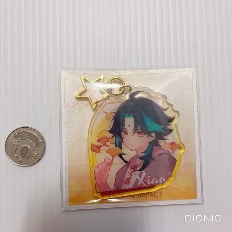 現貨🎐風精靈🎐原神同人｜魈 璃月 拍立得 明信片 紙夾相卡 色紙 花札牌 徽章 吊飾 原神周邊 原神週邊-規格圖1