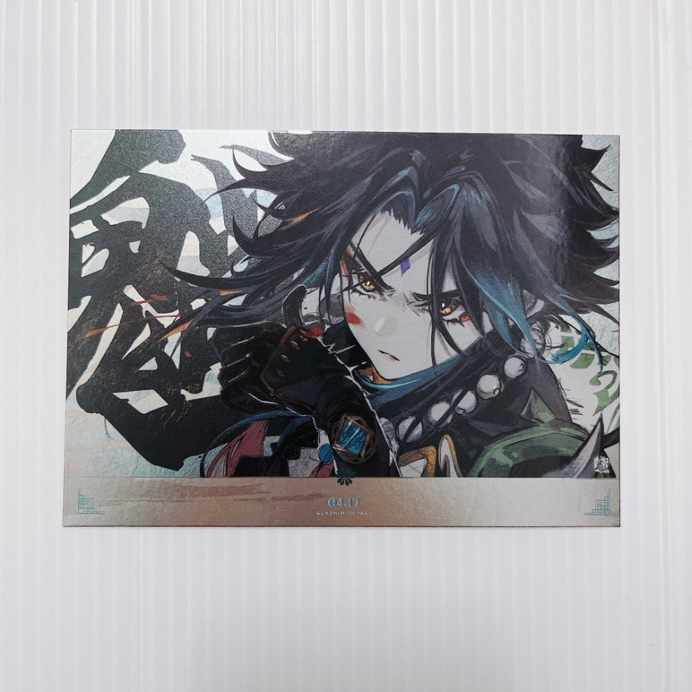 現貨🎐風精靈🎐原神同人｜魈 璃月 拍立得 明信片 紙夾相卡 色紙 花札牌 徽章 吊飾 原神周邊 原神週邊-規格圖1