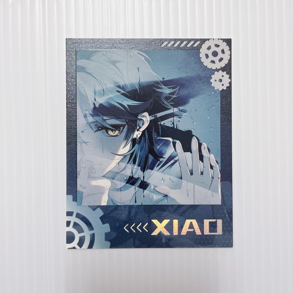 現貨🎐風精靈🎐原神同人｜魈 璃月 拍立得 明信片 紙夾相卡 色紙 花札牌 徽章 吊飾 原神周邊 原神週邊-規格圖1