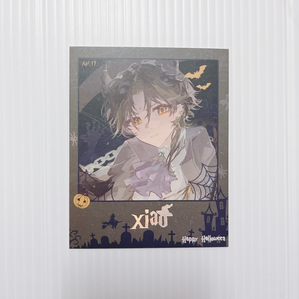 現貨🎐風精靈🎐原神同人｜魈 璃月 拍立得 明信片 紙夾相卡 色紙 花札牌 徽章 吊飾 原神周邊 原神週邊-規格圖1