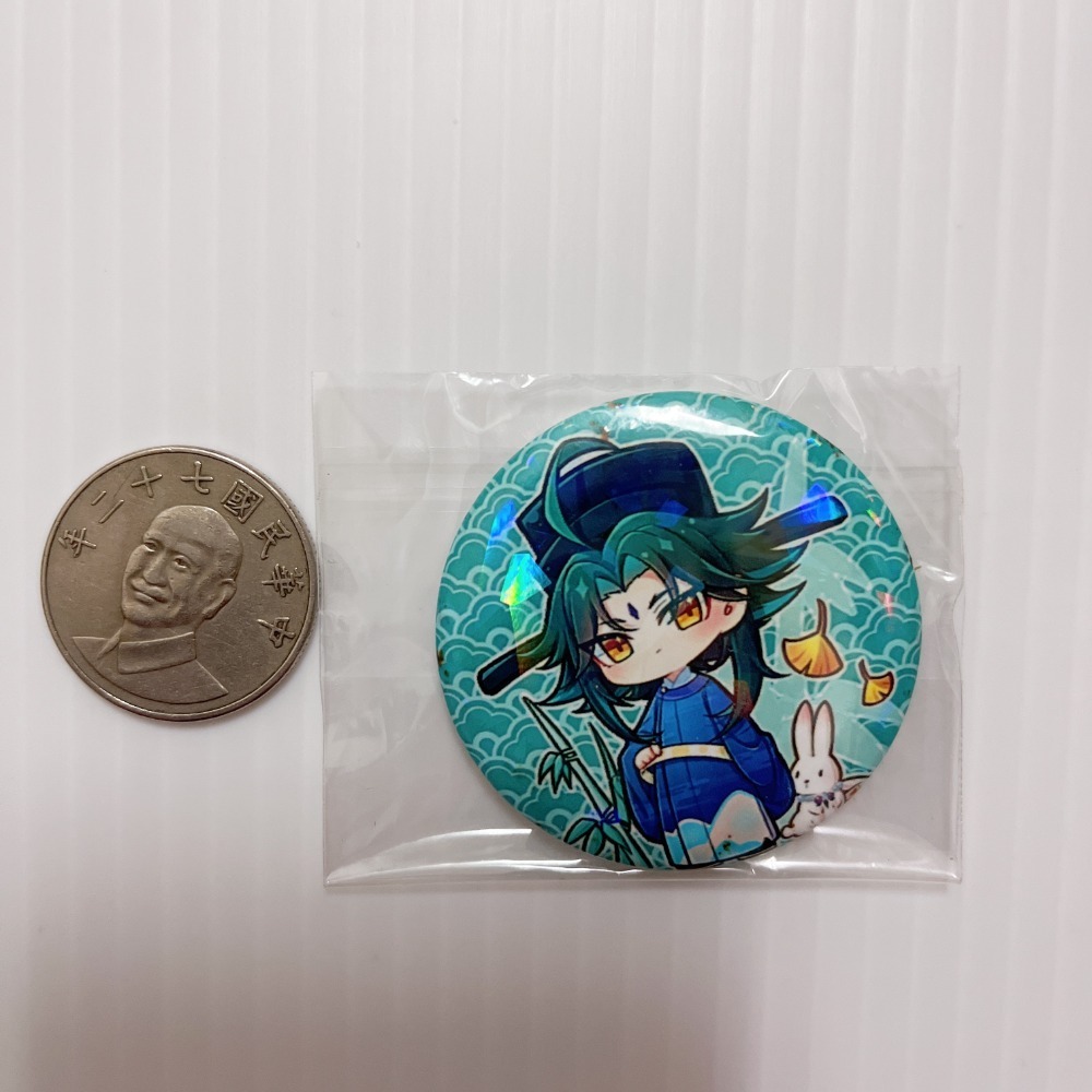 現貨🎐風精靈🎐原神同人｜魈 璃月 拍立得 明信片 紙夾相卡 花札牌 徽章 吊飾 透卡 原神周邊 原神週邊-規格圖3