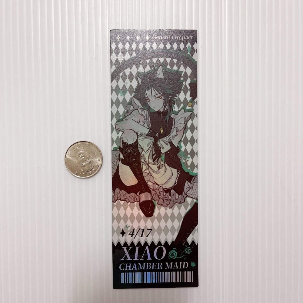 現貨🎐風精靈🎐原神同人｜魈 璃月 拍立得 明信片 紙夾相卡 花札牌 徽章 吊飾 透卡 原神周邊 原神週邊-規格圖3