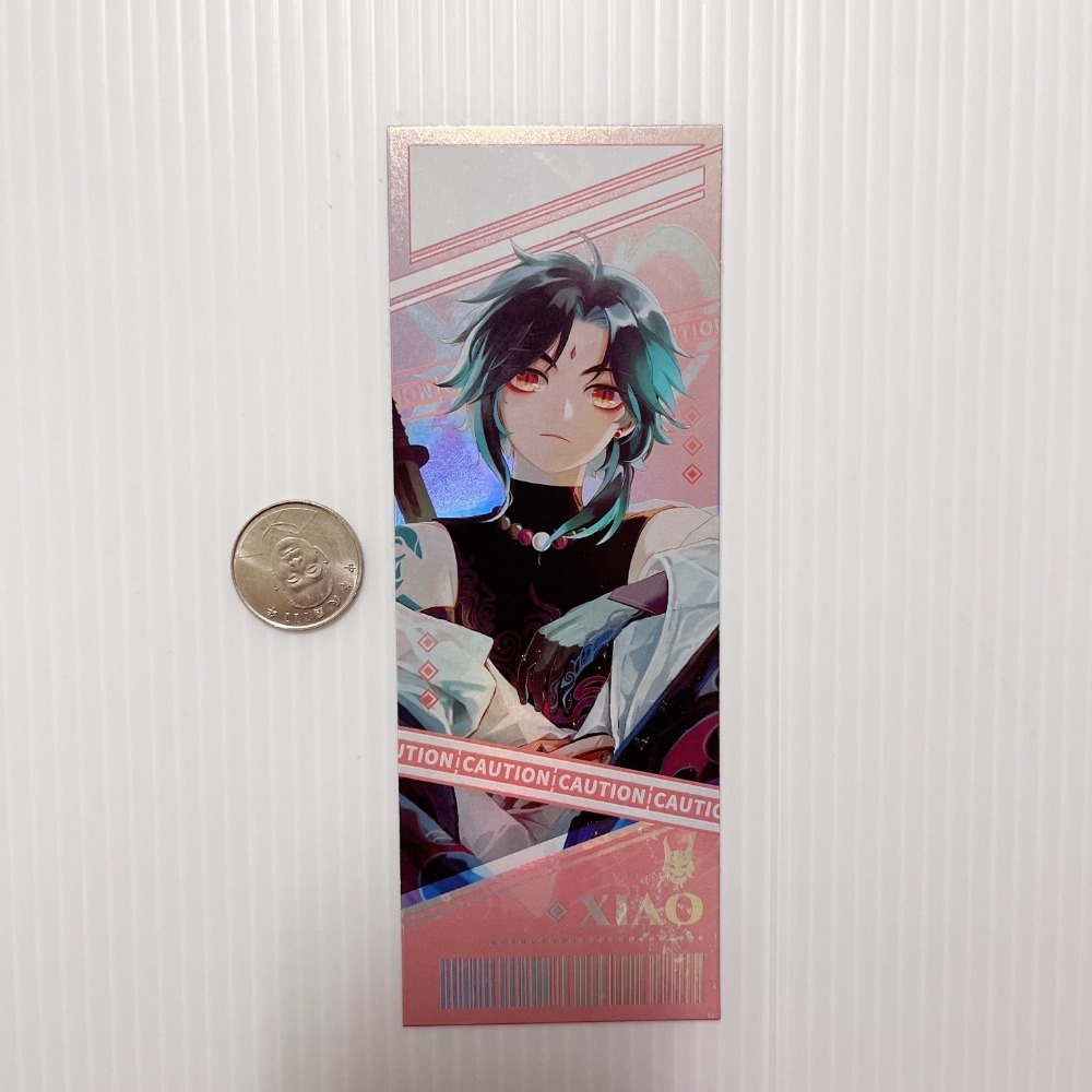 現貨🎐風精靈🎐原神同人｜魈 璃月 拍立得 明信片 紙夾相卡 花札牌 徽章 吊飾 透卡 原神周邊 原神週邊-規格圖3