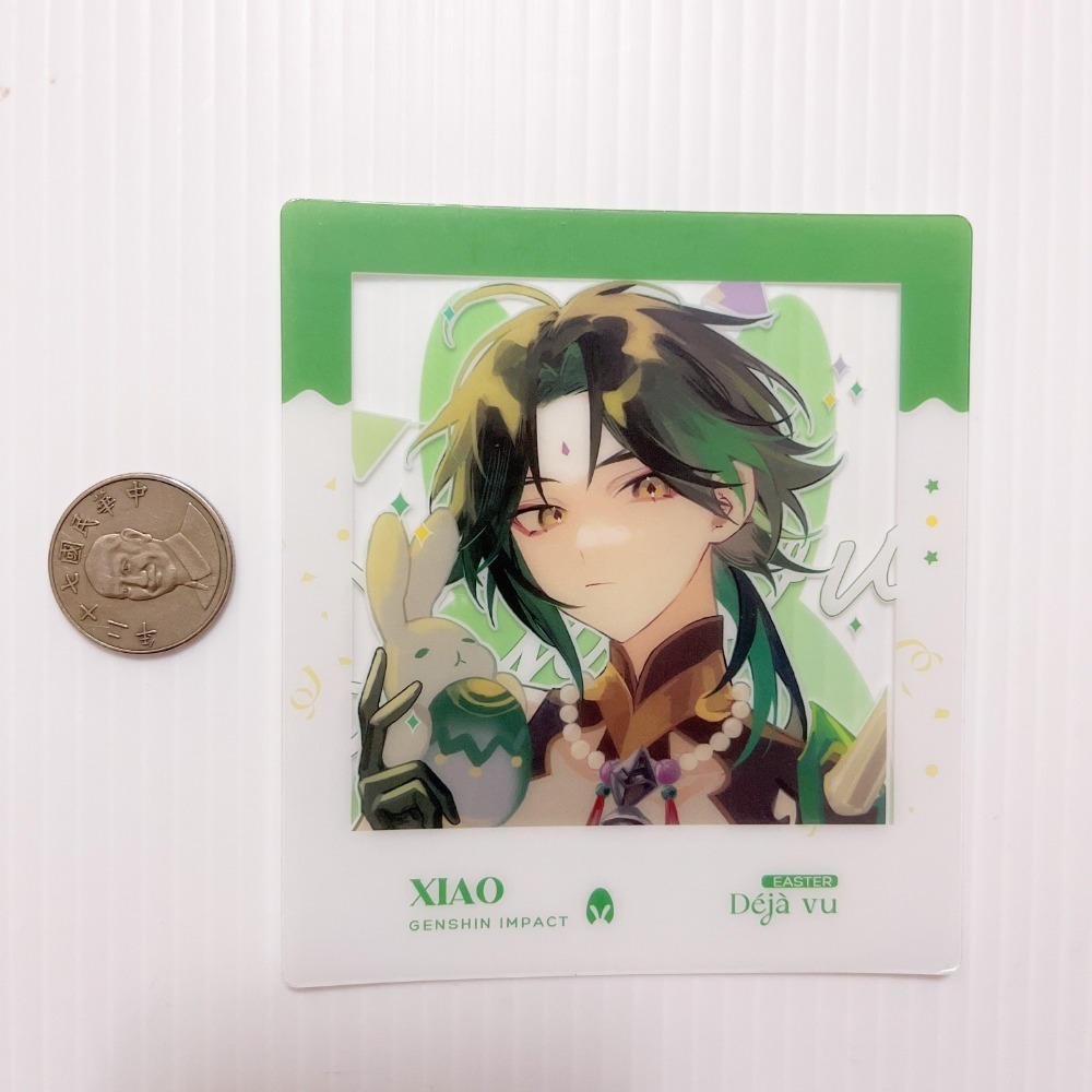 現貨🎐風精靈🎐原神同人｜魈 璃月 拍立得 明信片 紙夾相卡 花札牌 徽章 吊飾 透卡 原神周邊 原神週邊-規格圖3