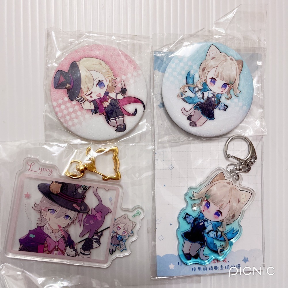 15 林尼&琳妮特吊飾+徽章