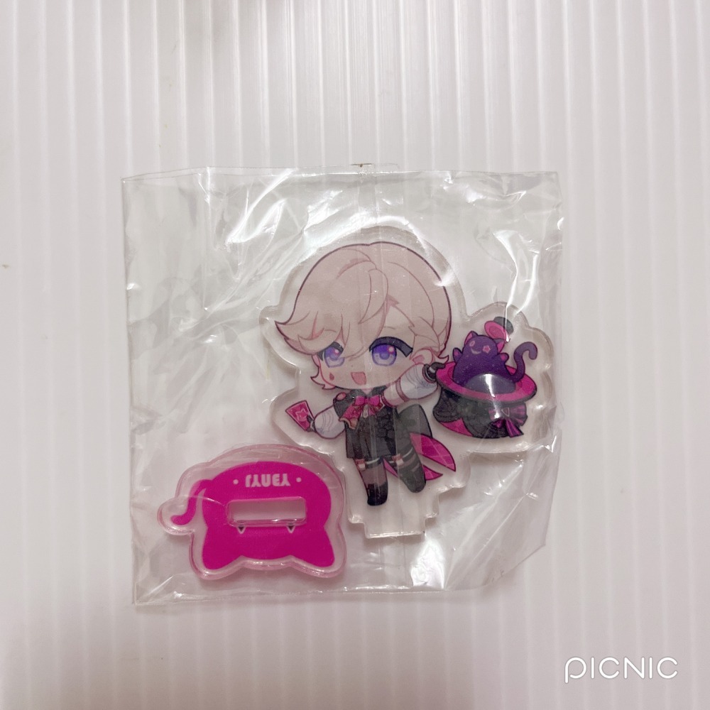 現貨🎐風精靈🎐原神同人｜林尼 琳妮特 楓丹 拍立得 明信片 方卡 小立牌 色紙 吊飾 塔羅牌 原神周邊 原神週邊-規格圖4