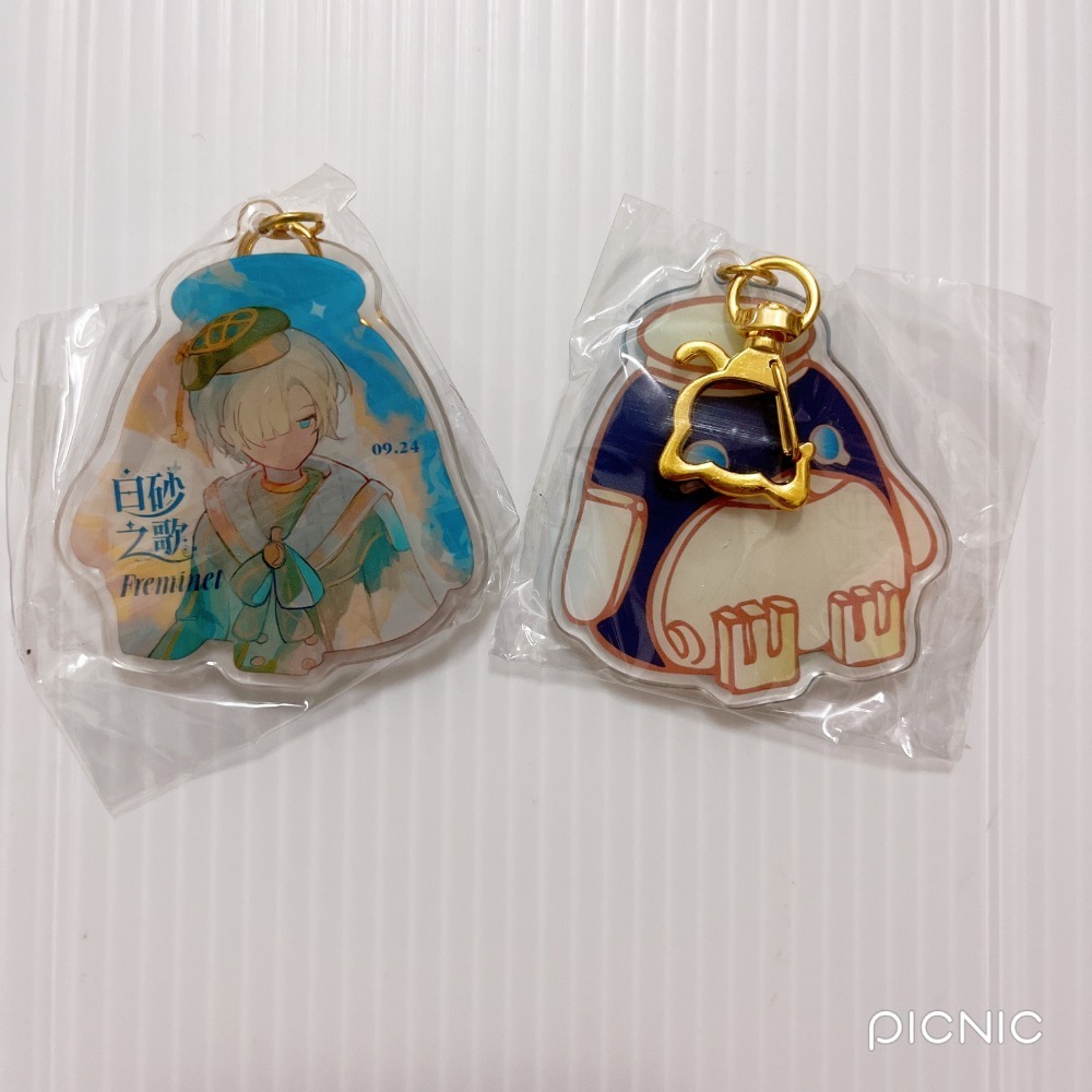 現貨🎐風精靈🎐原神同人｜菲米尼 那維萊特 萊歐斯利 楓丹 拍立得 明信片 吊飾 紙夾相卡 原神周邊 原神週邊-規格圖2