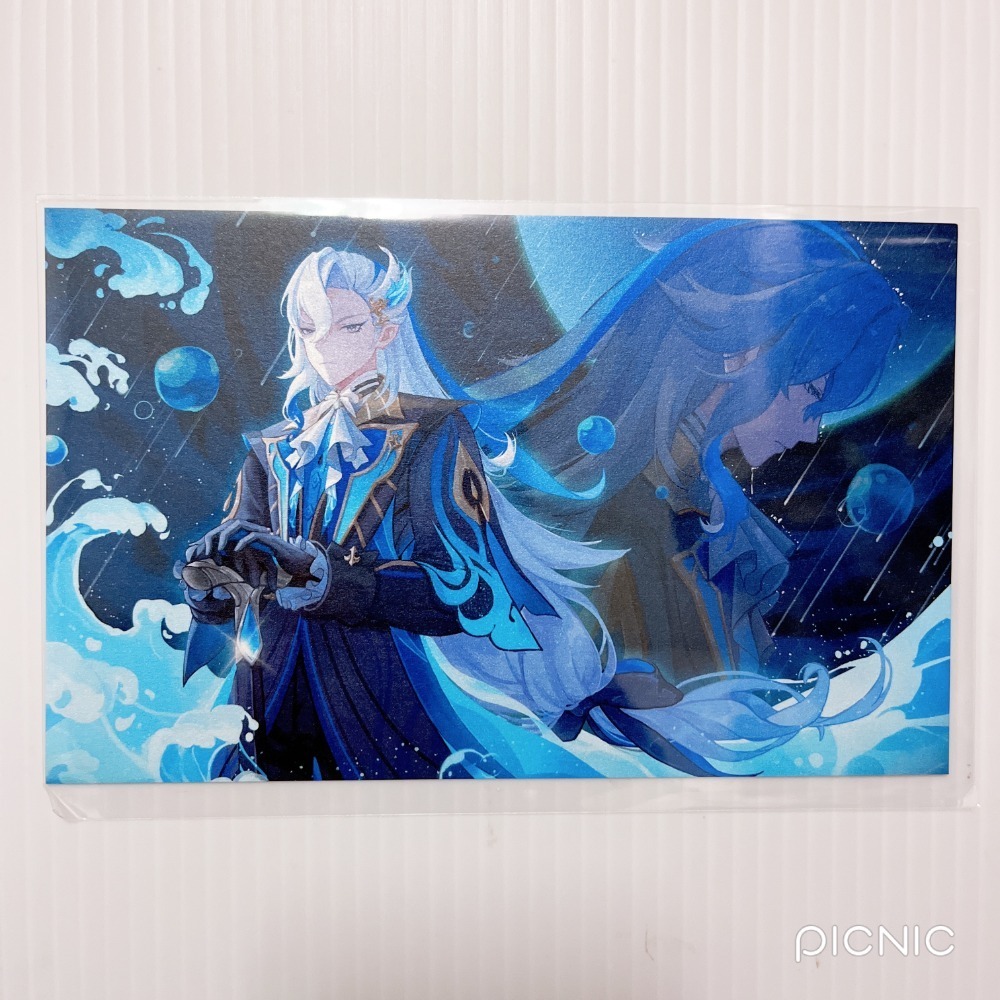 現貨🎐風精靈🎐原神同人｜菲米尼 那維萊特 萊歐斯利 楓丹 拍立得 明信片 吊飾 紙夾相卡 原神周邊 原神週邊-規格圖2