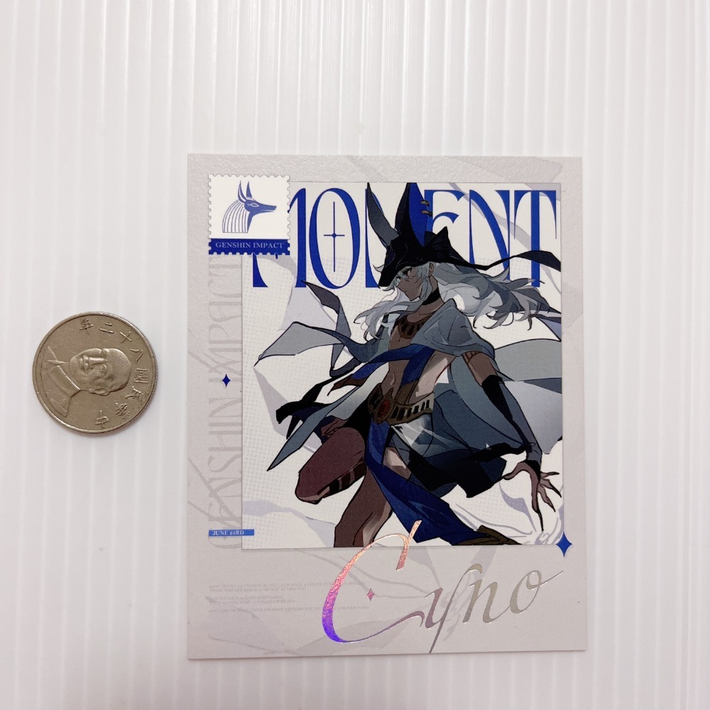 現貨🎐風精靈🎐原神同人｜賽諾 須彌 拍立得 明信片 透卡 鐳射票 小麻將 票根 色紙 原神周邊 原神週邊-規格圖1