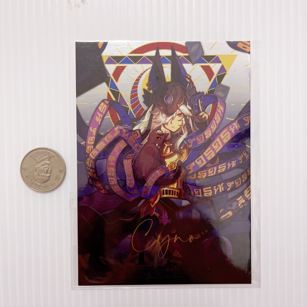 現貨🎐風精靈🎐原神同人｜賽諾 須彌 拍立得 明信片 透卡 鐳射票 小麻將 票根 色紙 原神周邊 原神週邊-規格圖1