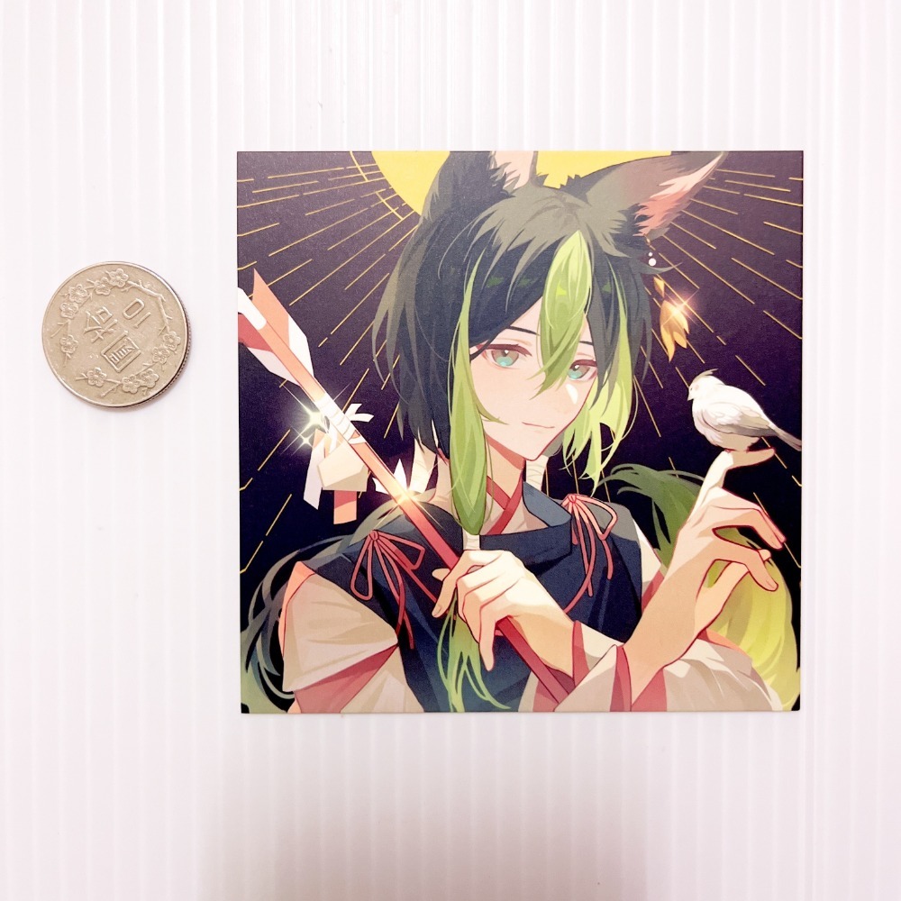 現貨🎐風精靈🎐原神同人｜提納里 須彌 拍立得 明信片 徽章 吊飾 方卡 小麻將 透卡 原神周邊 原神週邊-規格圖2