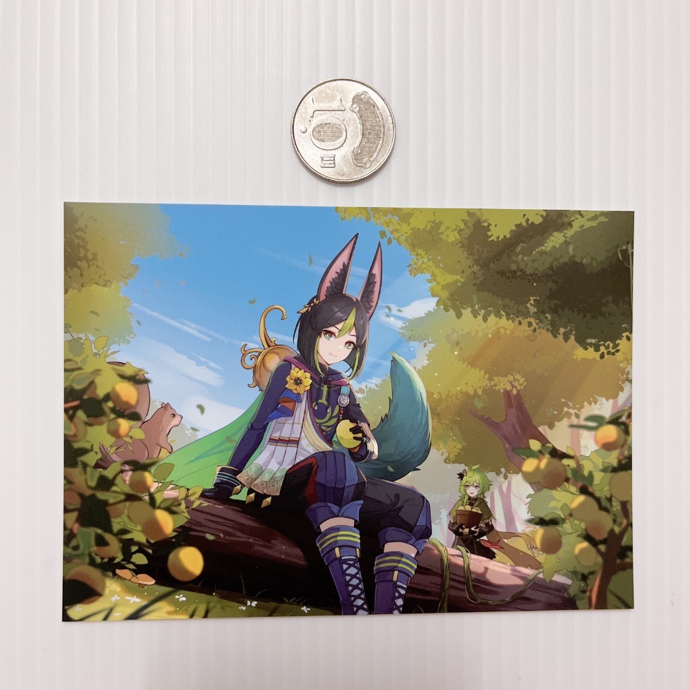 現貨🎐風精靈🎐原神同人｜提納里 須彌 拍立得 明信片 徽章 吊飾 方卡 小麻將 透卡 原神周邊 原神週邊-規格圖2