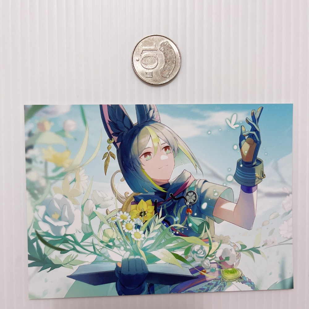 現貨🎐風精靈🎐原神同人｜提納里 須彌 拍立得 明信片 徽章 吊飾 方卡 小麻將 透卡 原神周邊 原神週邊-規格圖2